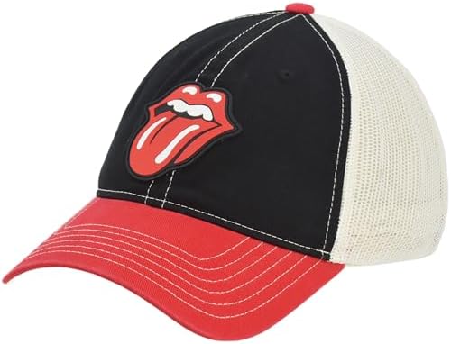 Men's Rolling Stones Tour '78 Trucker Cap One Size Black at Amazon